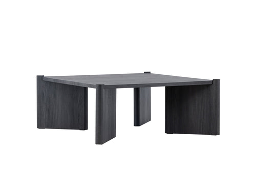 Rebellenclub Salontafel Makai - 100 x 100 cm -  Donkerbruin - vtwonen shop