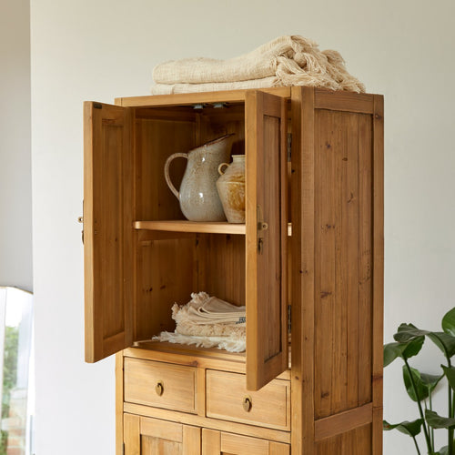 Tikamoon Kast van gerecycled massief grenenhout - Naturel - vtwonen shop