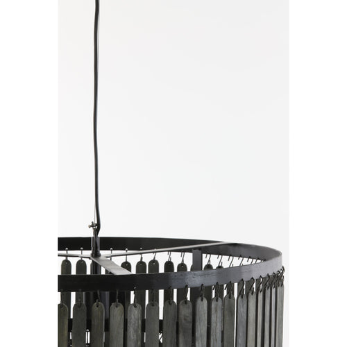 Light & Living hanglamp Gularo - zwart - Ø60cm - vtwonen shop