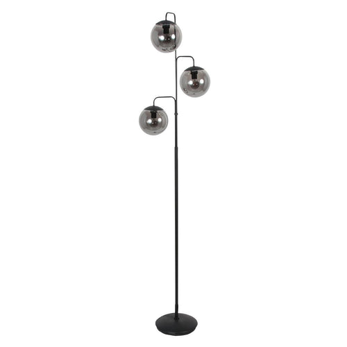 Steinhauer vloerlamp Bollique - 3 lichts - 24  x 172   cm - zwart