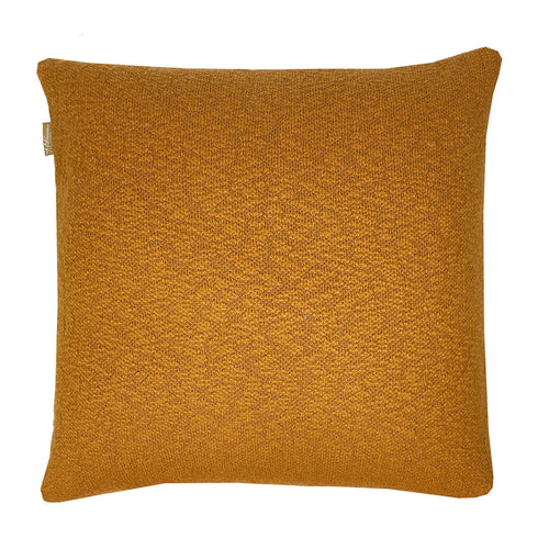 Malagoon kussen Fantasy - okergeel - 50x50cm 100% organisch katoen