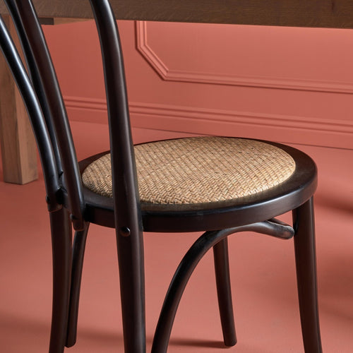 Signature - TROQUET Kavel stoelen - Zwart - 42x55x88 cm