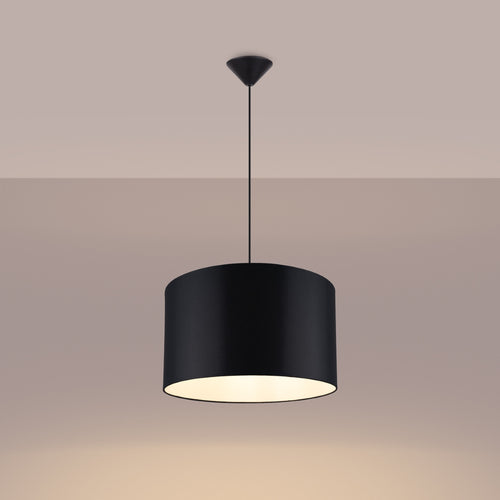 Sollux Lighting Hanglamp NOVA 40 zwart - 40x40x88cm