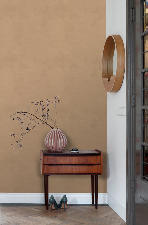 Origin Wallcoverings behang betonlook licht terracotta - 50 x 900 cm - 348070 - vtwonen shop
