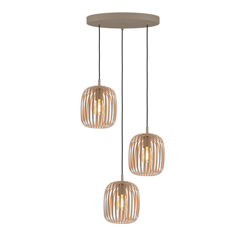 EGLO hanglamp Romazzina - e27 - zandkleur - vtwonen shop