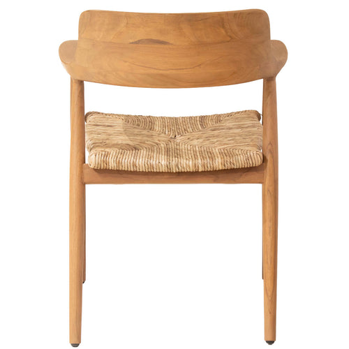 DÉJA Living Tuinstoel Lev - Naturel Hout - Set van 2