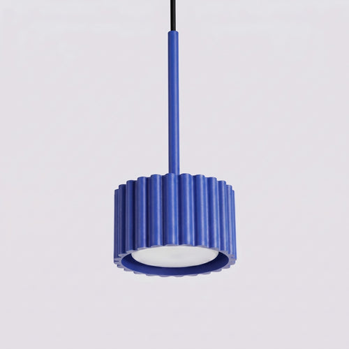 Sollux Lighting Hanglamp AURA 1 ultramarijn Gx53 - 10x10x125cm
