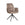 LABEL51 Eetkamerstoel Mellow - Naturel/taupe - Zithoogte 50cm