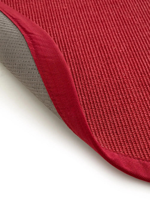 benuta sisal vloerkleed Sana - rood - ø 150 cm