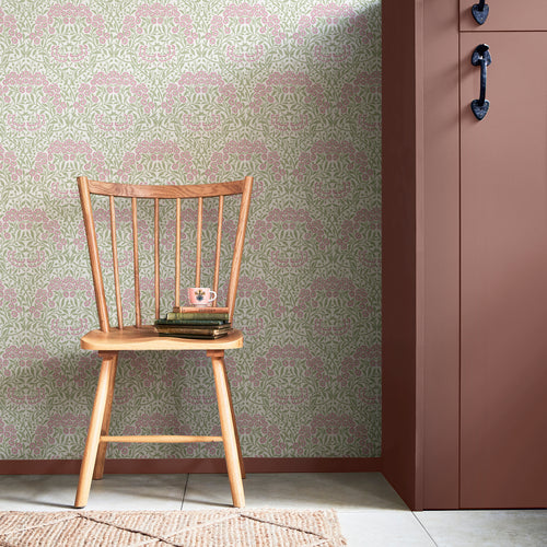 William Morris at Home Vliesbehang - Michaelmas Daisy Pink Cedar
