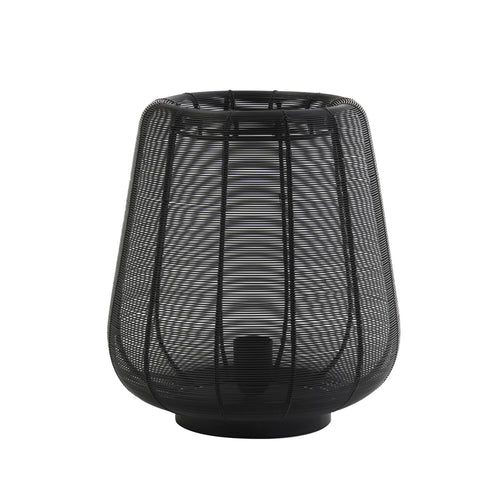 Light & Living tafellamp Adeta - zwart - 29x29x31.5 cm