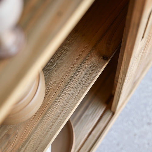 Tikamoon Dressoir van gerecycled massief teakhout 130 cm - Naturel - vtwonen shop