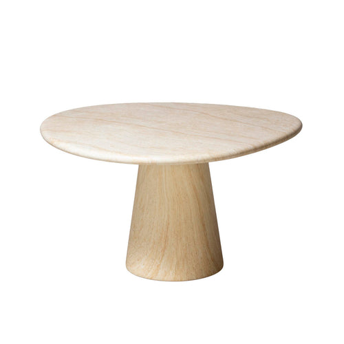 DÉJA Living Eettafel Vejen - Lichtbruin Composiet - 130x130x76cm - vtwonen shop