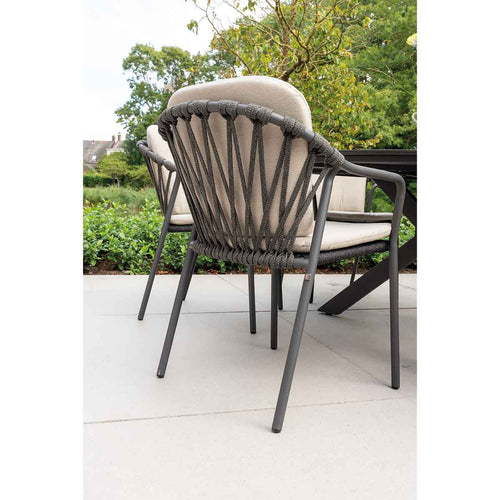 Taste by 4 Seasons bistro tuinset Manitoba - tuintafel Manolo 75x75 cm 3-delig - vtwonen shop