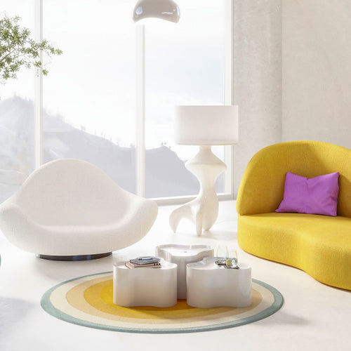 Kare Design Vloerkleed Aura Ø200cm