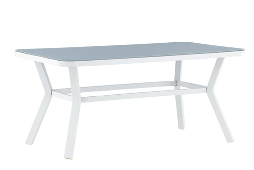 Rebellenclub Rechthoekige Tuintafel Amary - 160 x 90cm - Wit - vtwonen shop