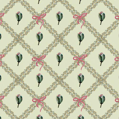 Catchii Behang Bowie Bow Tie groen