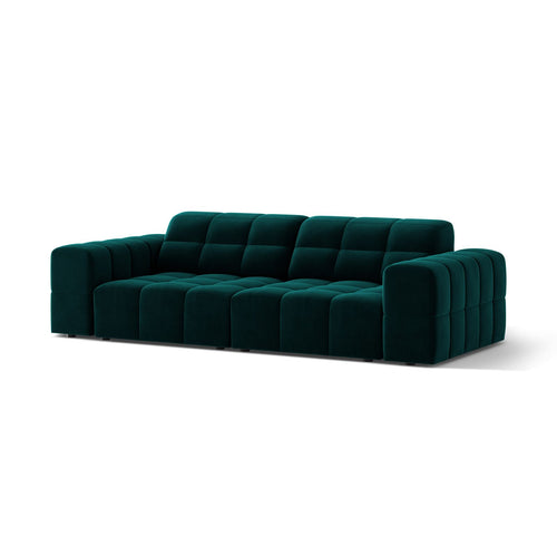 Cosmopolitan Design - Bank Chicago 3-zits, flueel diepe olie - 102x212x78cm