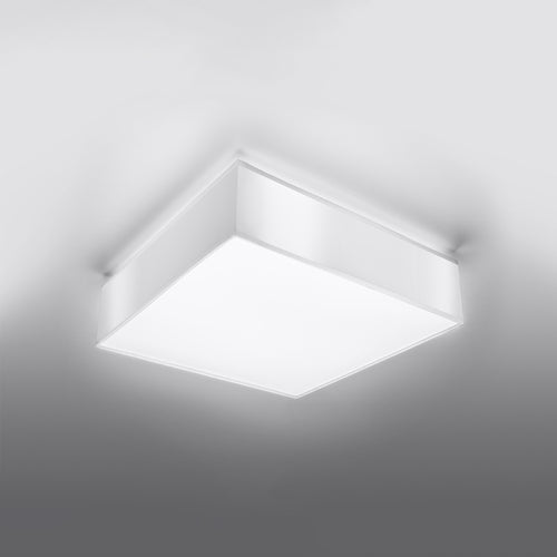 Sollux Lighting Plafondlamp HORUS 45 wit - 55x55x11cm