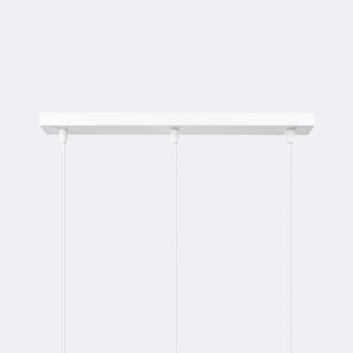 Sollux Lighting Hanglamp PRYSM 3L wit - 45x5x120cm