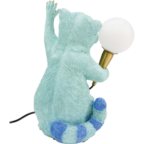 Kare Design Tafellamp - wasbeer - blauw