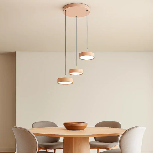 Freelight hanglamp Alieno - 3 lichts - 33  x 150   cm - beige - vtwonen shop