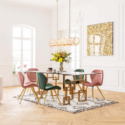 Kare Design Stoel Viva fluweel groen - vtwonen shop