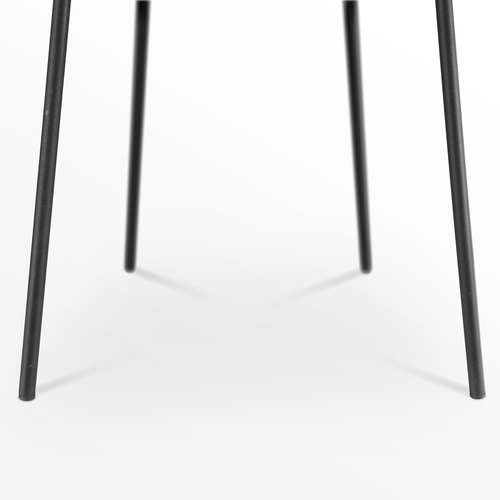 Nolon Nora-Otis Eetkamerstoel Grijs Melange - met Armleuning - Zwart - vtwonen shop