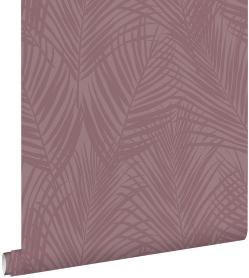 ESTAhome behang palmbladeren mauve paars - 50 x 900 cm - 131221 - vtwonen shop