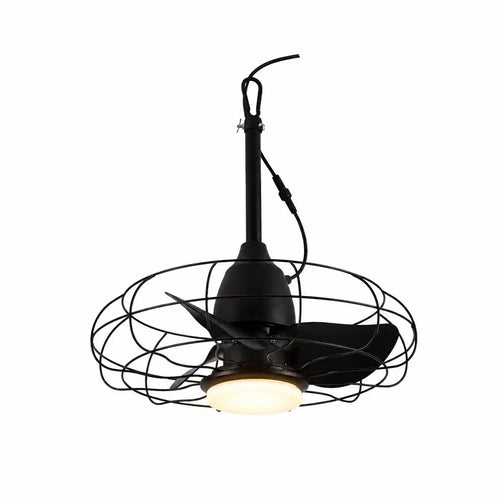 CristalRecord plafondventilator Freshfan - 1 lichts - 50  x 44   cm - wit grijs