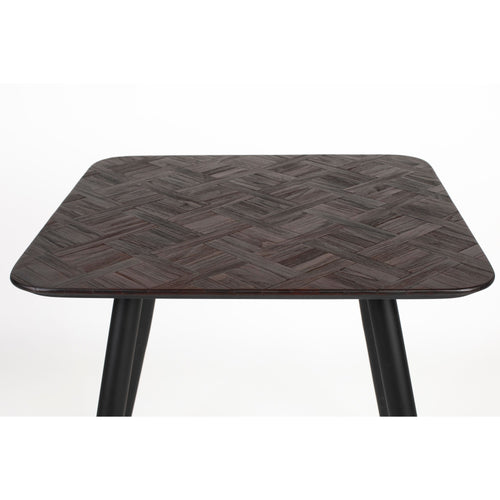 Housecraft Living Webster Bistro Eettafel Hout 70x70 cm Bruin - vtwonen shop