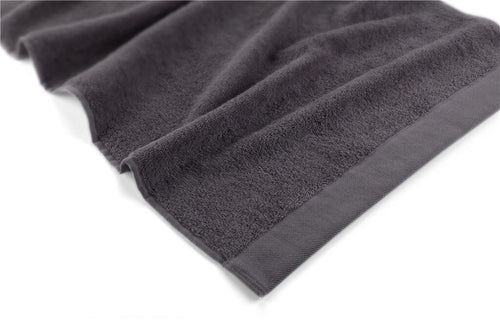 Walra - Badlaken Remade Cotton - 5x 70x140 cm - Antraciet - vtwonen shop