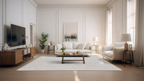 AFK Living vloerkleed  Megeve - handgemaakt - 80% wol - 20% katoen - 160 x 230 cm