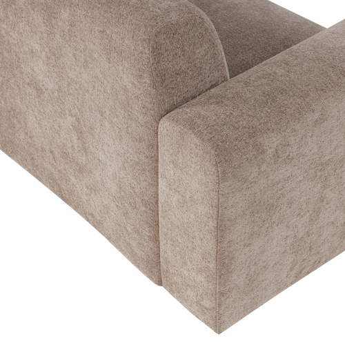 WOOOD 3-zits bank slub Umina - Chenille - Naturel