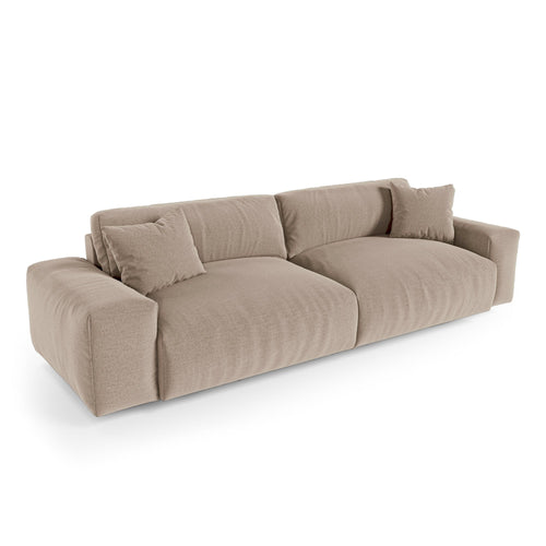Premium Interiors - Bank  CHEER - zacht aanvoelende geweven stof  mol 220cm