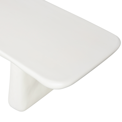 WOOOD eetbankje Loggia - Polymeer - Naturel - 45x240x40 - vtwonen shop