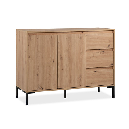 Calicosy - Buffet 2 deuren 3 laden en 1 plank PLOCK - 40x120x87 cm