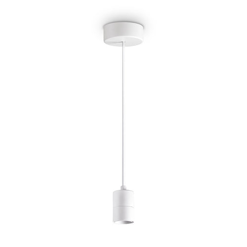 Ideal Lux SET UP Slanke hangplafondlamp wit