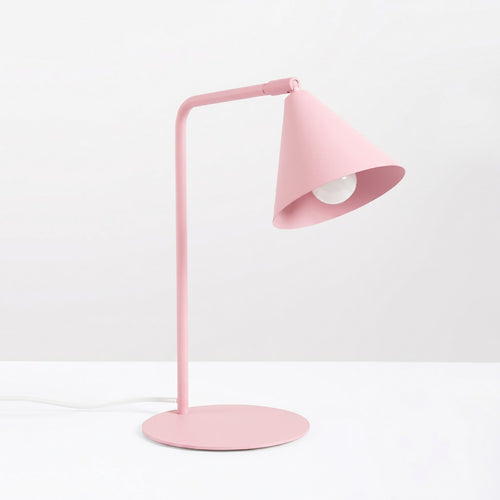 Sollux Lighting Tafellamp NOX roze - 18x18x35cm