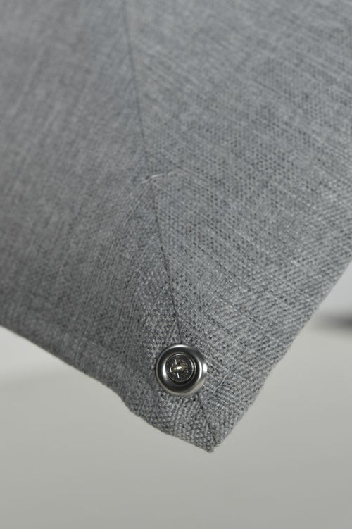 Hawaii Big Pole II parasol - 350x350 cm - carbon black - royal grijs - vtwonen shop