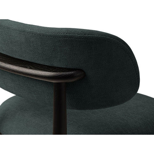 Set van 2 stoelen Evan chenille olie - 51x49.5x77cm