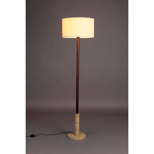 Dutchbone Jackson Vloerlamp/ Staande lamp Travertin - Beige - vtwonen shop