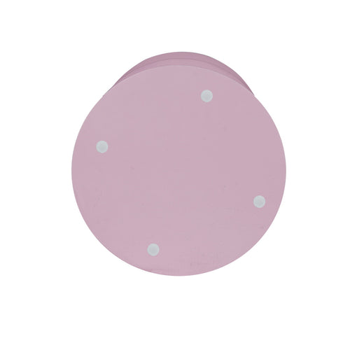 StarFurn Bijzettafel Abel - Rond Roze Hout - 33x33x45cm - vtwonen shop