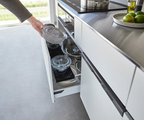 Yamazaki Uitschuifbare Lade Plank - Tower - Zwart - vtwonen shop