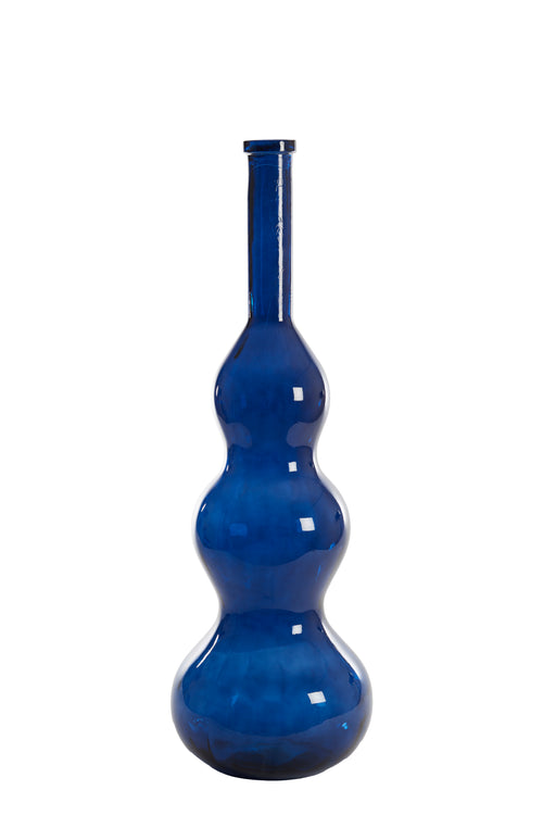 Light & Living vaas VENERIO - Ø33x100cm - blauw - vtwonen shop