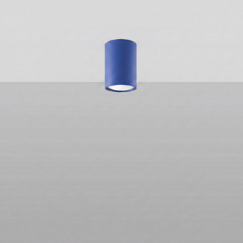 Sollux Lighting Plafondlamp LAGOS 10 ultramarijn - 6x6x10cm