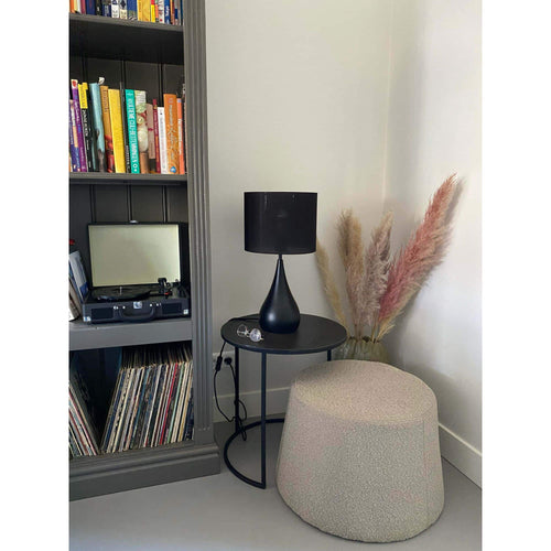 Light & Living tafellamp Svante - zwart - Ø28cm - vtwonen shop
