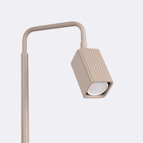 Sollux Lighting Vloerlamp RAYO 1 taupe - 30x30x160cm
