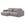 LaMiaSofa hoekbank links Perugia - velours - grijs - 240x149x82