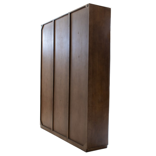 Giga Meubel Wandkast Finn - Mangohout - Donkerbruin - 180x45x220cm - vtwonen shop